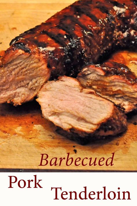 Barbeque Pork Tenderloin, Quick Bbq Sauce, Sauce For Pork Tenderloin, Barbecue Pork Tenderloin, Bbq Pork Tenderloin, Barbeque Pork, Pork Roast In Oven, Pork Loin Roast Recipes, Pork Sauce