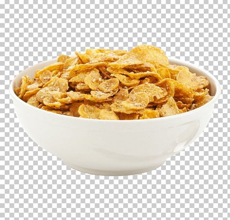 Kellogs Cereal, Corn Flakes Cereal, Corn Cereal, Bowl Of Cereal, Fruit Preserves, Food Graphic Design, Food Wallpaper, Corn Flakes, Food Stickers