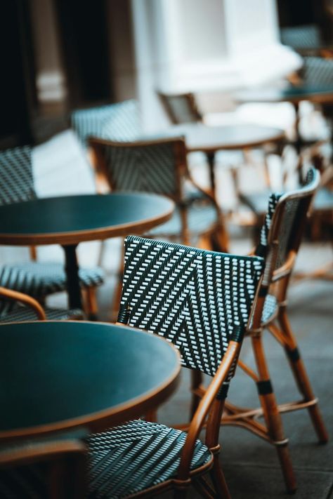 Empty Seats in Cafe · Free Stock Photo Cafe Seating, Restaurant Seating, Outdoor Cafe, Cafe Chairs, Sitting Area, Modern Outdoor, Tokyo Japan, Free Stock Photos, Tokyo