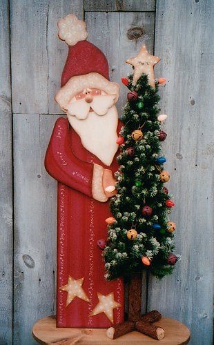 viejo pascuero Decorative Painting Patterns, Tole Painting Patterns, Christmas Wood Crafts, Santa Clause, Tole Painting, Primitive Christmas, Jingle Bell, Christmas Paintings, Holiday Projects