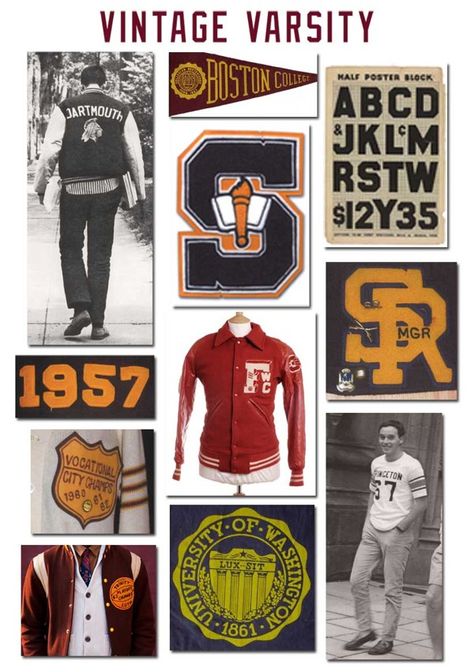 Varsity Sports Aesthetic, Collegiate Aesthetic Design, Vintage College Tee, Vintage Athletic Aesthetic, Vintage College Aesthetic, Varsity Graphics, Vintage College Shirts, Varsity Aesthetic, Collegiate Aesthetic