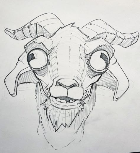 Gothic Drawings, Africa Art Design, Character Design Illustration, Disney Drawings Sketches, A Goat, Concept Art Drawing, Animal Sketches, Anatomy Art, Book Art Drawings