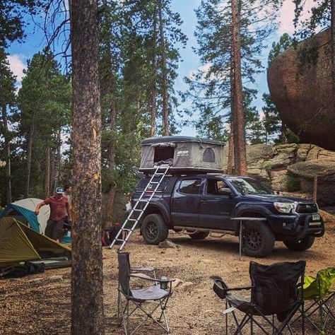 Best spot of the year not far from castle Rock Colorado #camping #hiking #outdoors #tent #outdoor #caravan #campsite #travel #fishing #survival #marmot https://bit.ly/2FYfMtP 4runner Rooftop Tent, Four Runner Camping, Rooftop Tent Aesthetic, Four Runner Toyota, 4 Runner Camping, Camping 4runner, 4runner Camping, 4 Runner Toyota, Rooftop Tent Camping