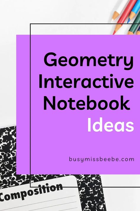 Geometry Notes High School, Interactive Notebook Ideas, 10th Grade Geometry, Geometry Interactive Notebook, High School Geometry, Geometry Notes, Geometry Projects, Geometry Teacher, Geometry Lessons