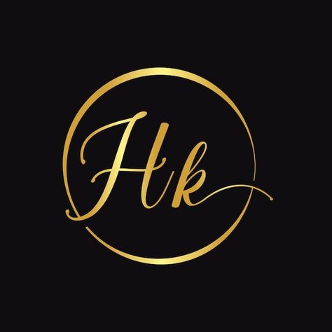 Hk script logo design vector template in... | Premium Vector #Freepik #vector #shapes-alphabet #k-logo #letter-k #h-letter-logo Love Music Tattoo, Ring Background, Hm Logo, Hr Logo, Script Logo Design, Business Card Icons, Instagram Symbols, Medical Wallpaper, Professional Business Card Design