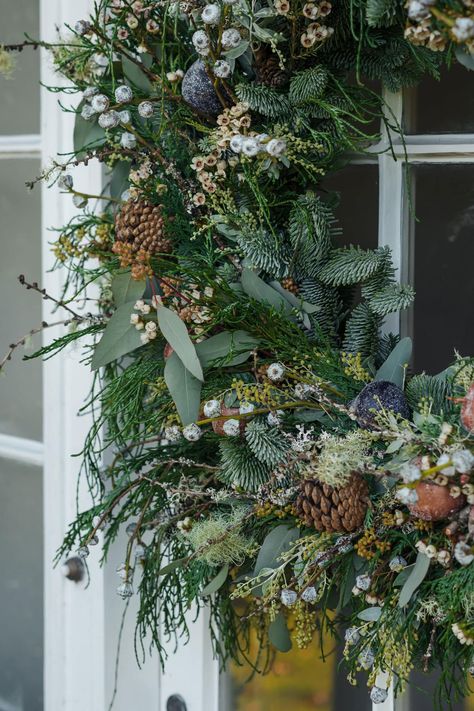 Natural christmas wreaths