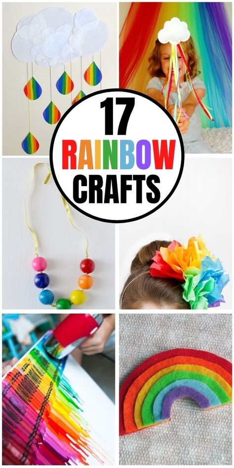 Rainbow Hanging Crafts, Rainbow Crafts For Adults Diy, Crepe Paper Rainbow, Rainbow Party Crafts, How To Make A Rainbow, Rainbow Themed Crafts, Diy Rainbow Decor, Diy Rainbow Party Decorations, Rainbow Wreath Diy