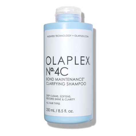 Deliver a deep cleanse that strengthens and clarifies the hair and scalp using the Olaplex No. 4C Bond Maintenance Clarifying Shampoo. Best Clarifying Shampoo, Olaplex Shampoo, Shampoo Design, Cleansing Shampoo, Clarifying Shampoo, Benzoic Acid, Hair Towel, Oily Hair, Hard Water