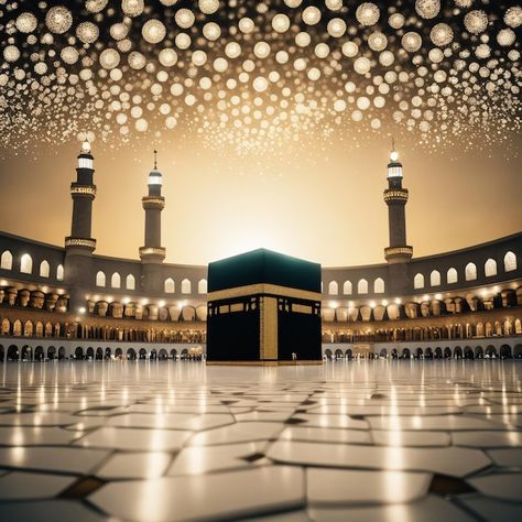 Mecca Saudi Arabia, Eid Adha, Wallpaper Iphone Love, Allah Names, Beautiful Mosques, Makkah, Mecca, Premium Photo, Saudi Arabia