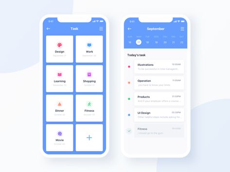 To do task list by MaryFang | Dribbble | Dribbble Aesthetic Lists, Ux Kits, Android App Design, Card Ui, Ui Ux App, Android Design, Mobile App Design Inspiration, App Interface Design, Organization Apps