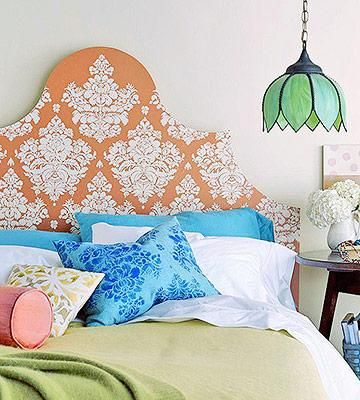 28 Easy Headboard Projects | Midwest Living Headboard Update, Small Room Solutions, Headboard Makeover, Creative Beds, Headboard Projects, Simple Headboard, Bedroom Decorating Tips, Bed Headboard Design, Diy Headboards