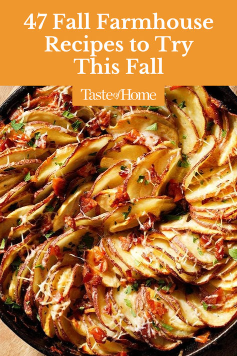 Warm up the chilly days of fall with some comforting farmhouse recipes. Think stuffed pork chops, fresh apple pie, cozy biscuits and much more. Farmhouse Dinner Recipes, Farmhouse Meals, Farmhouse Pie, Fresh Apple Pie, Farmhouse Food, Farmhouse Dinner, Farmhouse Recipes, Stuffed Pork Chops, Halloween Tricks