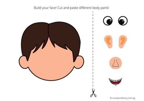 Pin on sunitha Human And Monster, Body Parts Preschool Activities, Body Parts For Kids, Body Preschool, Body Parts Preschool, Preschool Activities Toddler, Human Body Parts, English Lessons For Kids, Toddler Learning Activities