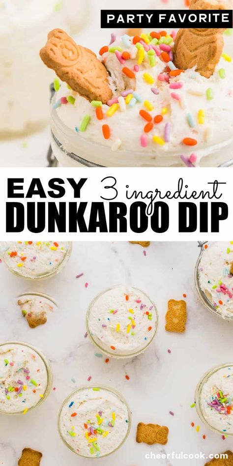 If you’re looking for an easy, homemade, no-bake, delicious dessert recipe, this Dunkaroo Dip for you. It’s a perfect last-minute dessert you can serve at any party. This recipe will take you just about 5 minutes to make. Easy Dunkraoo Dip Recipe | Cake Batter Dip For Parties | Funfetti Cake Batter Dip Scooby Themed Food, Dunkaroos Dip Recipe, Scooby Snack Dip, 90s Theme Dessert Table, Homemade Dunkaroo Dip, Super Bowl Deserts, Dunkaroo Dip Recipe, Funfetti Cake Batter Dip, Strawberry Fudge Recipe