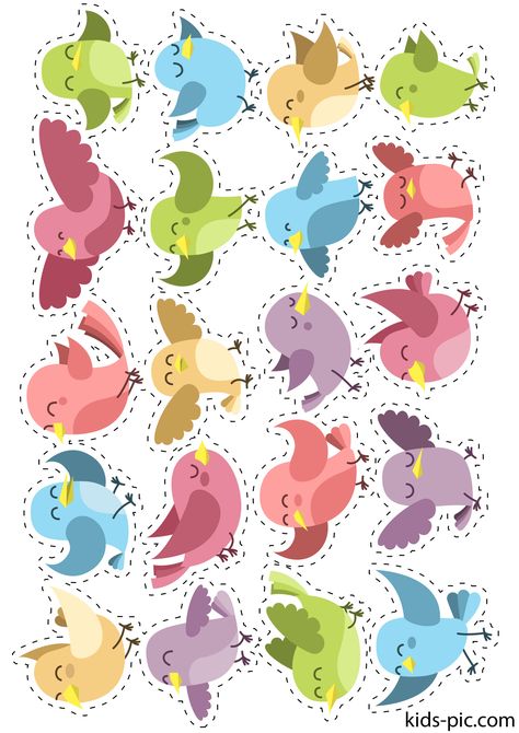 Free Printable Bird Template, Bird Printables Free Templates, Birds Template Printable, Printable Birds Free, Bird Stencils Printables Free, Birds Classroom Theme, Paper Birds Template, Bird Template Printable Free Pattern, Bird Free Printable