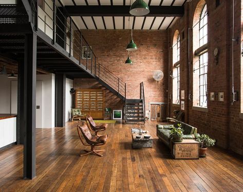 Wearhouse Home, Warehouse Renovation, Industrial Loft Design, Warehouse Living, Warehouse Loft, Warehouse Conversion, Warehouse Home, Warehouse Design, Vintage Industrial Lighting