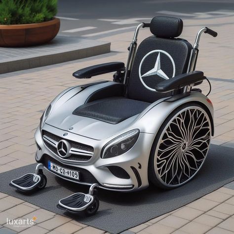 Drive in Comfort and Style: Mercedes-Inspired Electric Wheelchairs 11 Whippet Dog Puppy, Futuristic Chair, Hot Wheels Room, Folding Electric Wheelchair, Wheelchairs Design, Best Electric Scooter, Tiny Cars, Futuristic Motorcycle, Wheel Chair