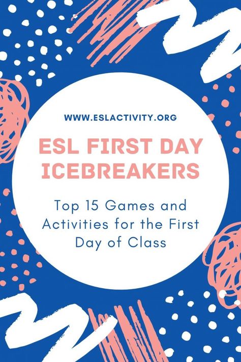 Esl First Day Activities, Yes And No Questions, Diwali Games, Middle School Esl, Virtual Team Building, Esl Learning, Teach English To Kids, Communication Activities, First Day Activities