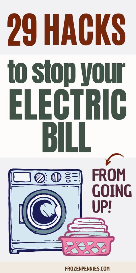 In this post I'll share with you 29 Electric Bill Hacks to Half Your Bill so you can master frugal living. Frugal tips | Frugal habits | Living cheap | Frugal Hacks | How to be frugal Living Cheap, Free Coupons By Mail, Living Frugal, Frugal Habits, Saving Money Frugal Living, Money Frugal, Thrifty Living, Frugal Lifestyle, Money Management Advice