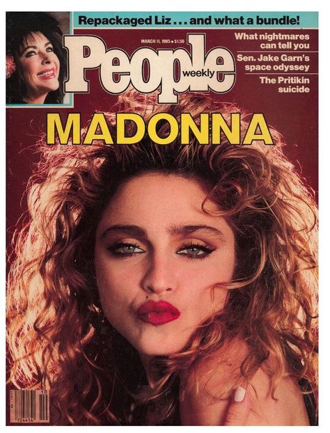 You'll never guess The Sexiest Man of 1987. People Magazine Covers, Look 80s, Madonna 80s, 80s Makeup, Lady Madonna, Rock & Roll, 80s Aesthetic, 80s Music, People Magazine