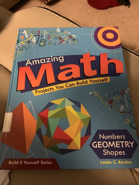 Gifted Talented Math Projects Book Sieve Of Eratosthenes, Finding Area, Area Of A Circle, Math Book, Growing Crystals, Drawing Stars, High School Hacks, Making A Model, Math Projects