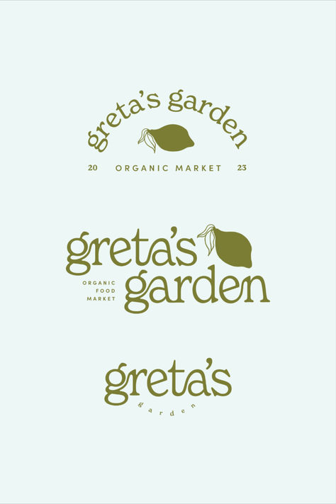 This food market stall prioritises organic produce above all! So we created a more than organic design to compliment this 💫 Nutritionist Logo Design Brand Identity, Garden Branding Design, Organic Food Branding, Organic Lettering, Food Market Stall, Organic Typography, Garden Branding, Organic Branding Design, Organic Graphic Design