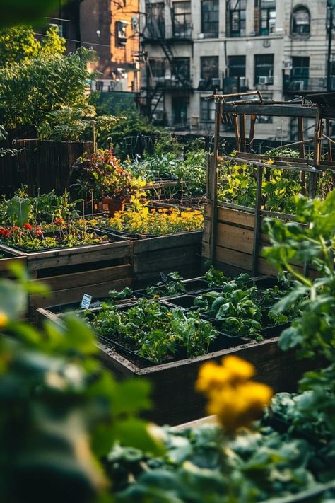 Get inspired by successful community gardens around the world! 🌍🌷 From urban rooftops to vacant lots transformed into lush oases, these examples show how community gardens can revitalize neighborhoods and build connections. See what makes these gardens stand out and how they benefit their communities. #SuccessStories #CommunityGardens #UrbanGreenery Friday Barnes, Atlanta Style, Balcony Gardens, Community Gardens, Garden Stand, Urban Gardening, New York Apartment, Rooftop Garden, Crafts With Pictures