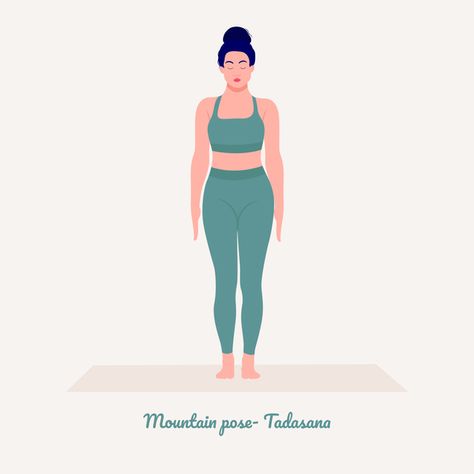 Standing At Attention Pose, Tadasana Pose Yoga, Crow Yoga, Standing Posture, Standing At Attention, Yoga Pictures, Picture Stand, Posture Correction, Hormone Health