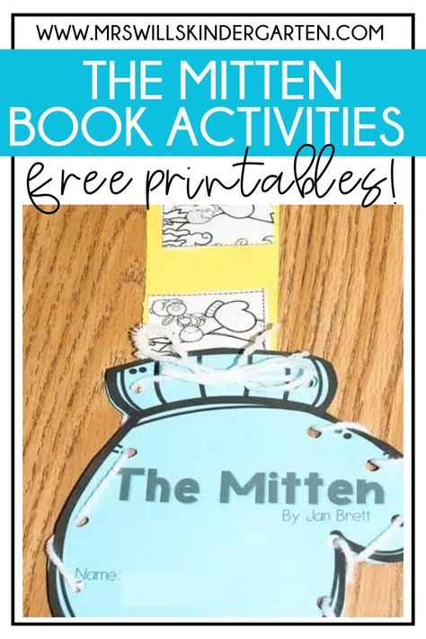 With these The Mitten book activities, students will be able to retell this great winter book using pictures and crafts! Your kindergarten and first grade students will love using these free activities for The Mitten by Jan Brett, and you will love all of the reading comprehension skills they are able to build! Mitten Book Activities, The Mitten Book Activities, The Mitten Book, Read Alouds Kindergarten, January Themes, February Themes, Preschool Rules, Kindergarten February, Curriculum Preschool