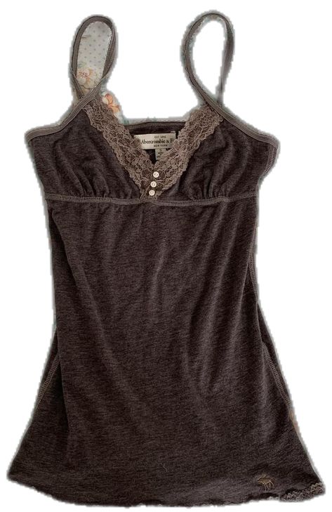 2000s Abercrombie And Fitch, Abercrombie Babydoll Top, Y2k Babydoll Top, 2000s Babydoll Top, Y2k Brown Aesthetic, Abercrombie And Fitch 2000s, Babydoll Top Outfit, Grunge Witch, Vintage Abercrombie And Fitch