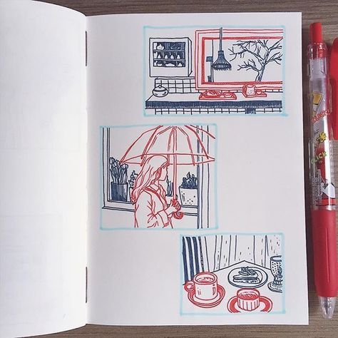 Sketchbook Art Journal, Art Diary, Arte Inspo, Arte Sketchbook, Sketchbook Inspiration, Book Art Drawings, Pen Art, Art Journal Inspiration, Art Block