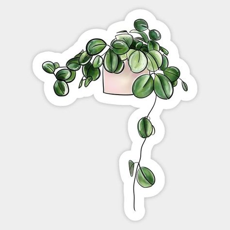 Plant Design Sticker #StickersAesthetic Sticker Design Inspiration, Floral Wall Decals, Work Stickers, Cute Laptop Stickers, Boys Sticker, Nature Stickers, Scrapbook Stickers Printable, Unique Sticker, Design Sticker