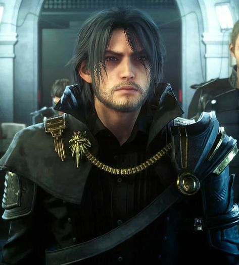 Best Character Design, Video Game Character Design, Huge Beard, Final Fantasy Funny, Lucis Caelum, Skyrim Special Edition Mods, Noctis Lucis Caelum, Video Game Character, Final Fantasy Collection