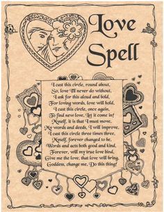 Love Spells on Pinterest | Money Spells, Book Of Shadows and White ... Real Witchcraft, Wicca Love Spell, Witchcraft Love Spells, Love Spell Chant, Free Love Spells, Real Spells, Witch Spells, Real Love Spells, Witchcraft Spells For Beginners