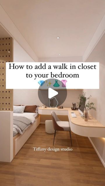 Small Room Walk In Closet, Bedroom With Small Walk In Closet, How To Add Walk In Closet To Bedroom, Dressing Area In Bedroom Small Spaces, Bedroom Ideas For Small Rooms With Closet, Small Dressing Area, Walk In Closet Ideas Small Bedrooms, Small Bedroom Walk In Closet, Closet Area In Bedroom