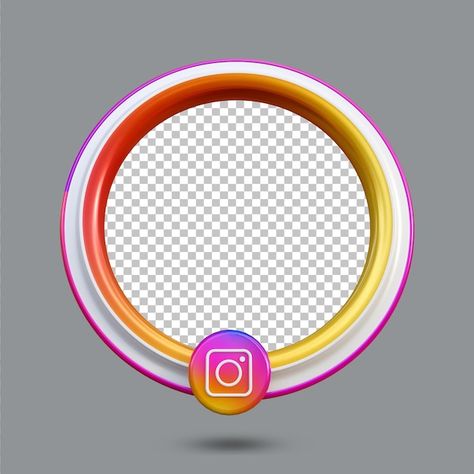 3d instagram live streaming social media... | Premium Psd #Freepik #psd #instagram-live #business-3d #live #3d-round Social Media Frame, Instagram Logo Transparent, Social Logo, New Instagram Logo, Apple Drinks, Instagram Branding Design, Wedding Card Frames, Photoshop Design Ideas, Phone Background Patterns