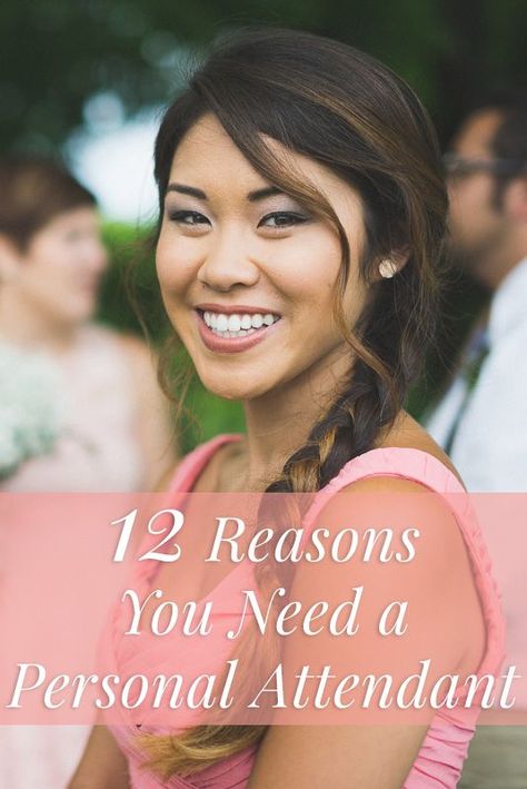 Why do you need a personal attendant? Here are 12 reasons! Bridal Assistant Duties, Bridal Attendant Duties, Personal Attendant Gifts, Personal Attendant Duties, Bridal Assistant, Wedding Personal Attendant, Bridal Attendant, Personal Attendant, Wedding Emergency Kit