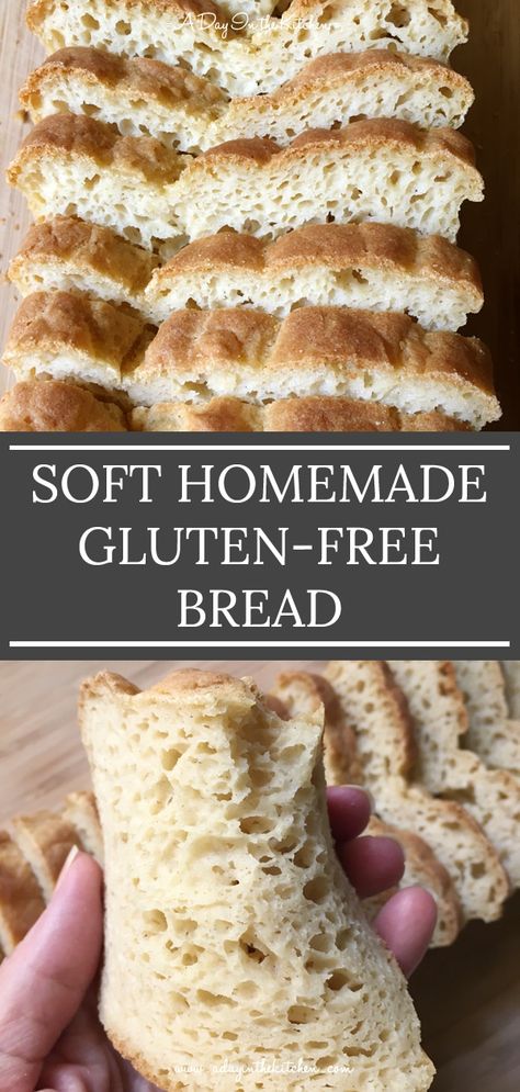 Glutenfri Baking, Homemade Gluten Free Bread, Best Gluten Free Bread, Gluten Free Recipes Bread, Homemade Gluten Free, Gluten Free Dairy Free Recipes, Gluten Free Eating, Gluten Free Treats, Gluten Free Recipes Easy