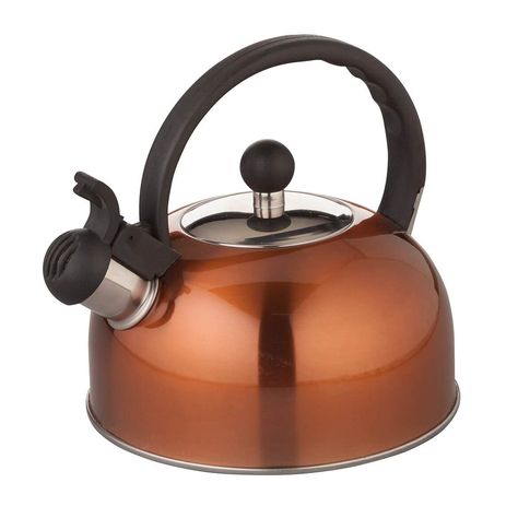 Amazon.com: Home Marketplace Copper Color Whistling Tea Kettle: Kitchen & Dining Copper Cookware Set, Copper Teapot, Office Health, Rambling Rose, Electric Tea Kettle, Kitchen Clothes, Whistling Tea Kettle, Copper Cookware, Outdoor Entertainment