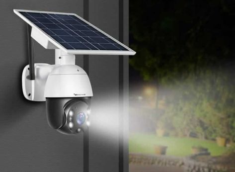 Top Things to Know About Solar-powered Security Cameras Outside Security Cameras, Solar Camera, Wireless Security Cameras, Solar Technology, Outdoor Camera, Security Systems, Home Camera, Security Cameras, Security Cameras For Home