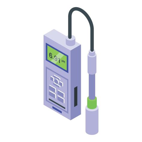 Ph Meter, Chemistry, Vector Art, Vector Free, Clip Art, Water