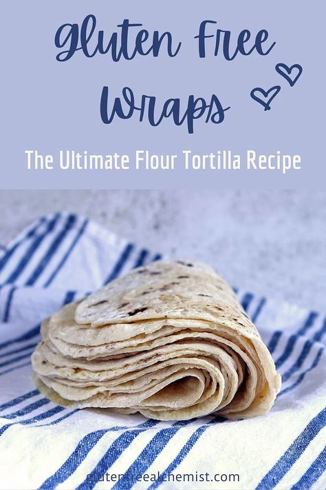 Rice Tortilla Recipe, Buckwheat Tortillas, Gluten Free Wraps Recipe, Gluten Free Tortilla Recipe, Gluten Free Tortillas Recipe, Soft Flour Tortillas, Vegan Simple, Recipes With Flour Tortillas, Gluten Free Wraps