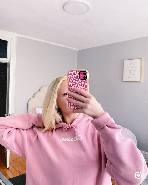 Glossier Hoodie Outfit, Glossier Hoodie, Wellness Videos, Lazy Girl, Room Design Bedroom, Youtube Link, Design Bedroom, Hoodie Outfit, Boston Ma