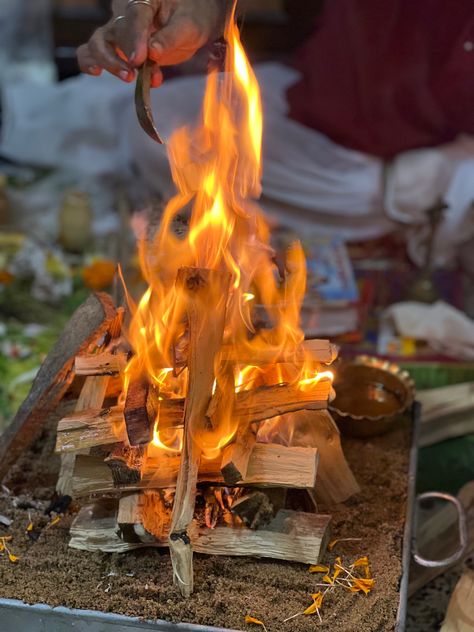 Shastra Puja, Puja Aesthetic, Puja Ghar, Sacred Fire, H Letter Images, Letter Images, Yoga Poses Advanced, Sunrise Pictures, Best Snapchat