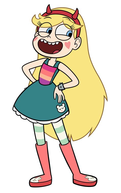 Star Butterfly | Star vs. the Forces of Evil | Know Your Meme Long Blonde, Star Butterfly, Long Blonde Hair, A Cartoon, Blonde Hair, Blonde, Hair, Pink