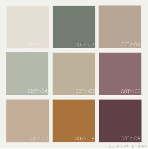 DCO Colour Matches of the Year Sage Green Matching Colors, Living Room Colour Schemes, Bathroom 2024, Contemporary Color Schemes, Paint Color Chart, Taupe Colour, Paint And Paper Library, Kitchen Wall Colors, Kitchen Colour Schemes