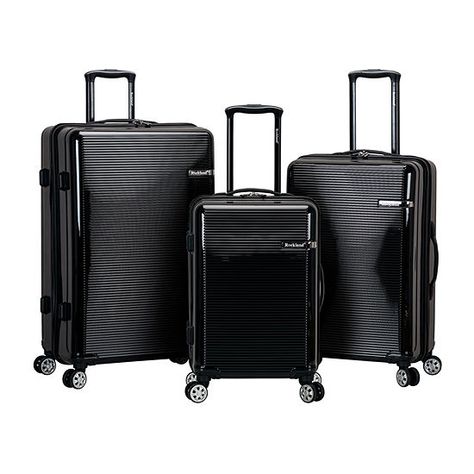 Rockland Polycarbonate Abs Upright 3-pc. Hardside Lightweight Luggage Set F237 - JCPenney Lightweight Luggage, Luggage Sets, Free Shipping