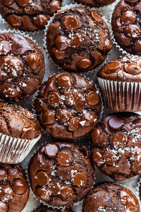 Turkey Muffins, Double Chocolate Muffin Recipe, Pies And Tacos, Double Chocolate Chip Muffins, Chocolate Muffin Recipe, Double Chocolate Muffins, Muffin Mix, Fool Proof Recipes, Chocolate Chip Muffins