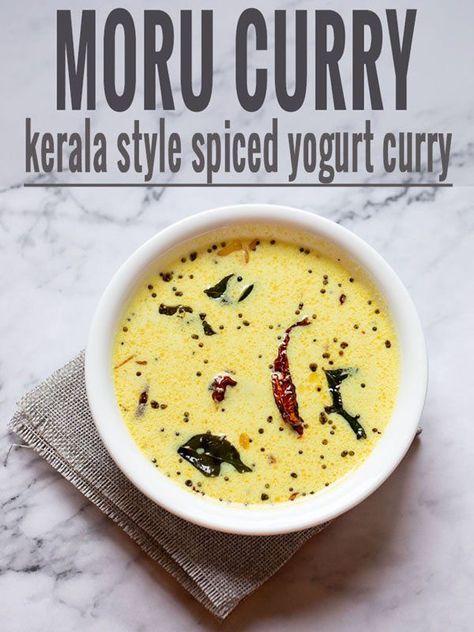 Moru Curry, South Indian Vegetarian Recipes, Yogurt Curry, Cooking Curry, Summertime Blues, Indian Recipes Authentic, Methi Seeds, Easy Curry, Curry Recipes Indian