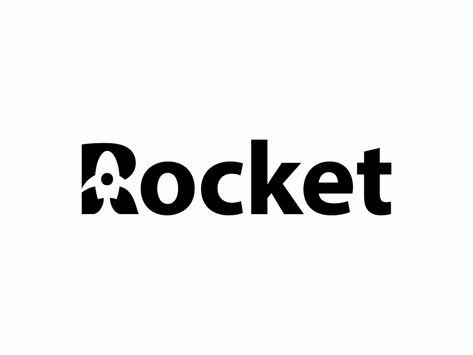 Rocket 27/365 by Ak desain Biker Logo Design, Rocket Logo, Wordmark Logo Design, Biker Logo, Space Drawing, Rockets Logo, Negative Space Design, Vector Typography, Space Drawings